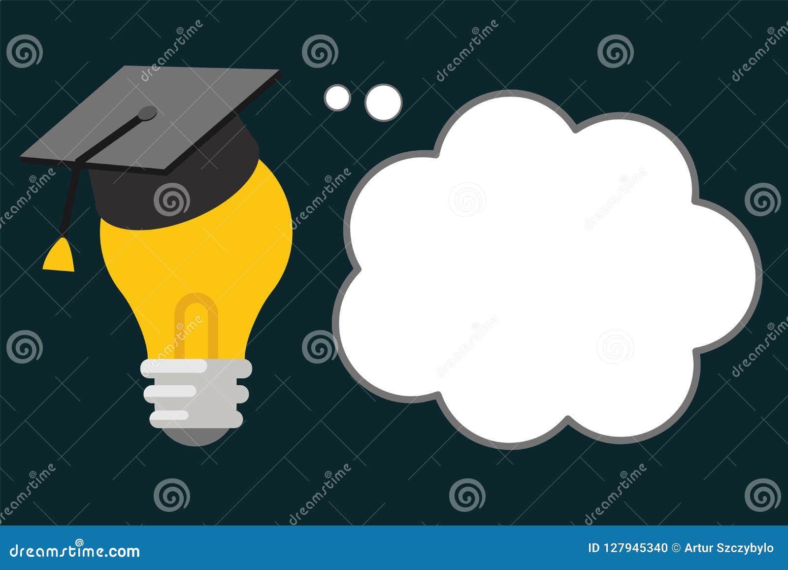 Thinking cap stock illustrations â thinking cap stock illustrations vectors clipart