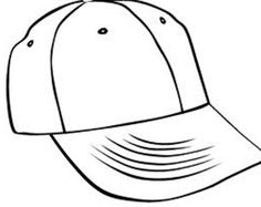 Baseball cap coloring pages eas coloring pages baseball cap baseball