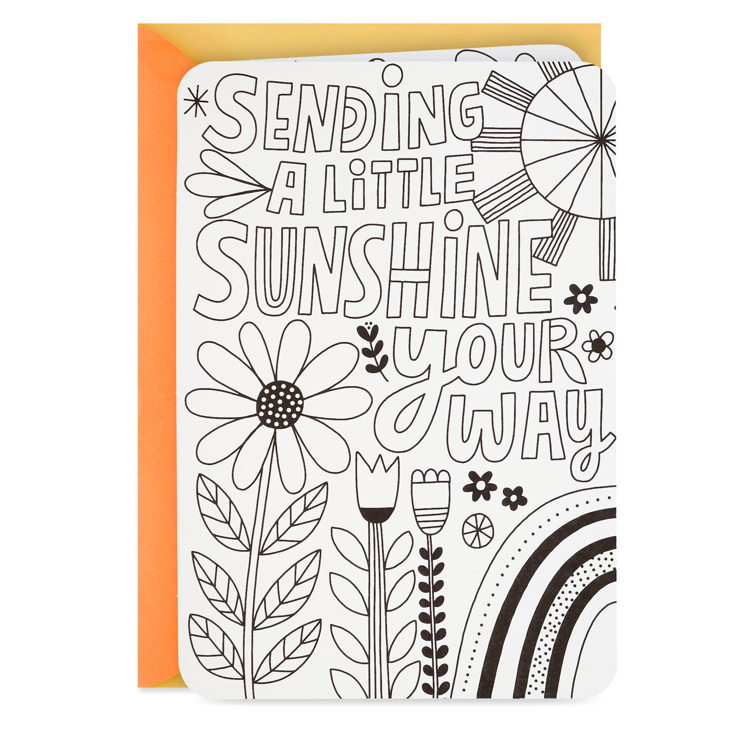 Crayola coloring cards and marker gift set