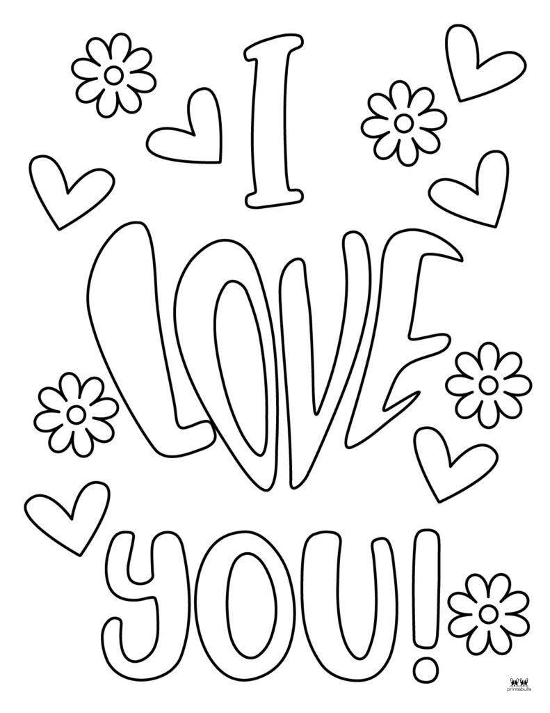 Heart coloring pages