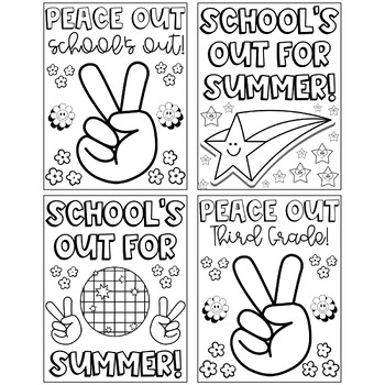 Goodbye third grade coloring pages