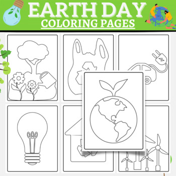 Earth day theme coloring sheets april activity for rd th th grade made by teachers