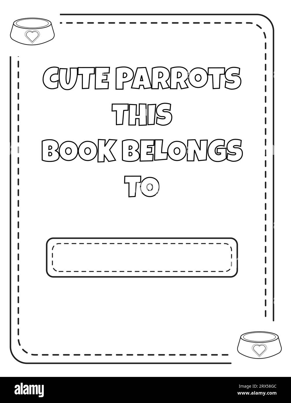 Colouring page hi