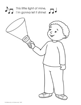 This little light of mine coloring book by warner press kids tpt
