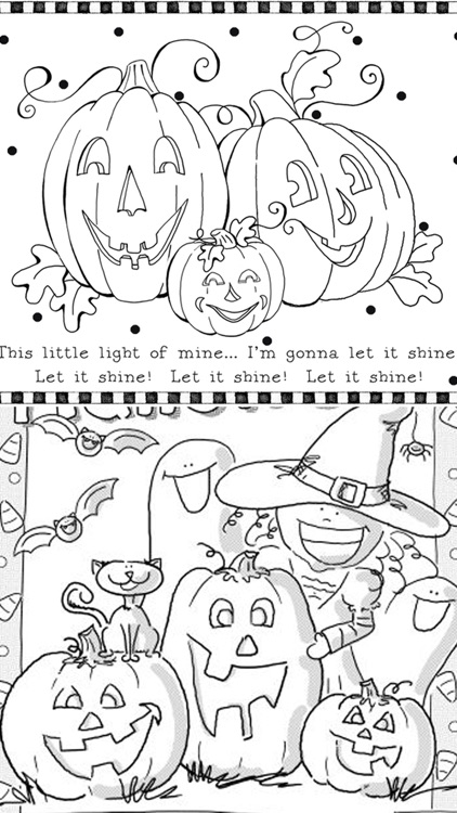 Coloring pages for halloween by jitesh s