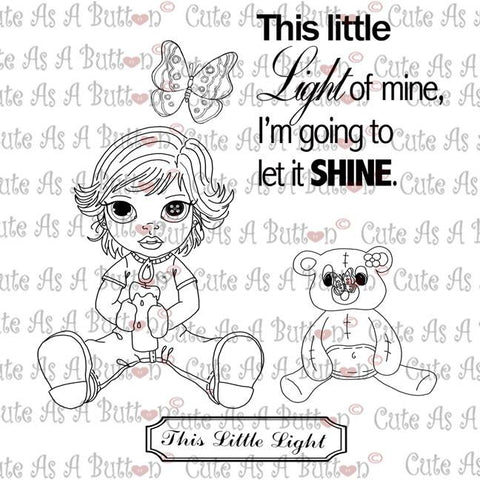Cute as a button bible journaling bookmarkjournal tag