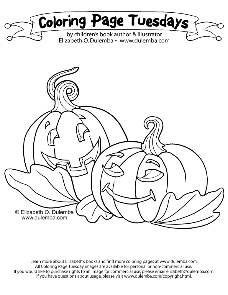 Coloring page tuesday
