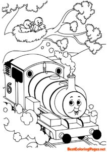 Thomas and friends coloring pages