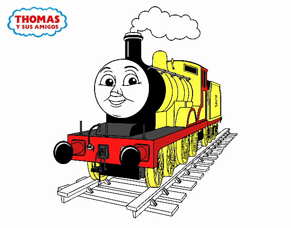 Colored page edward painted by user not registered
