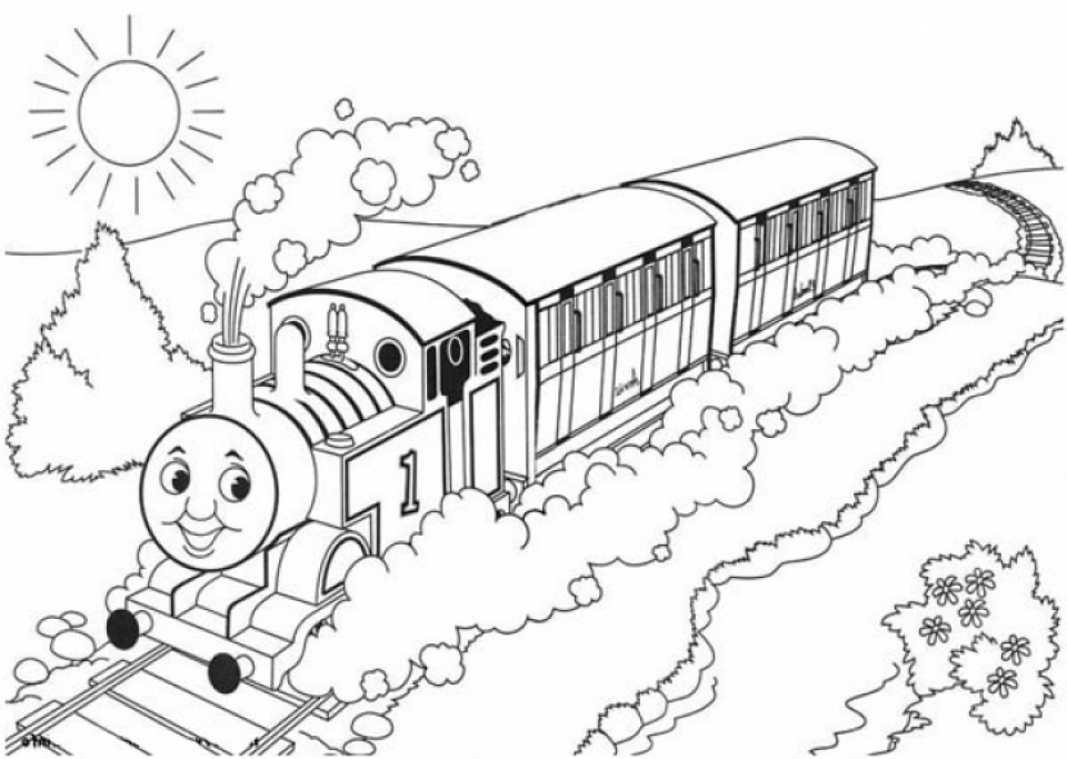 Free printable thomas and friends coloring pages