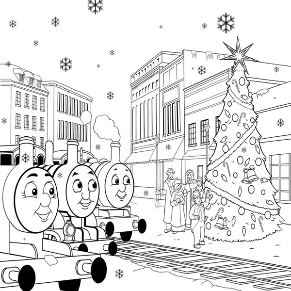Thomas train coloring pages free printable coloring pages for kids