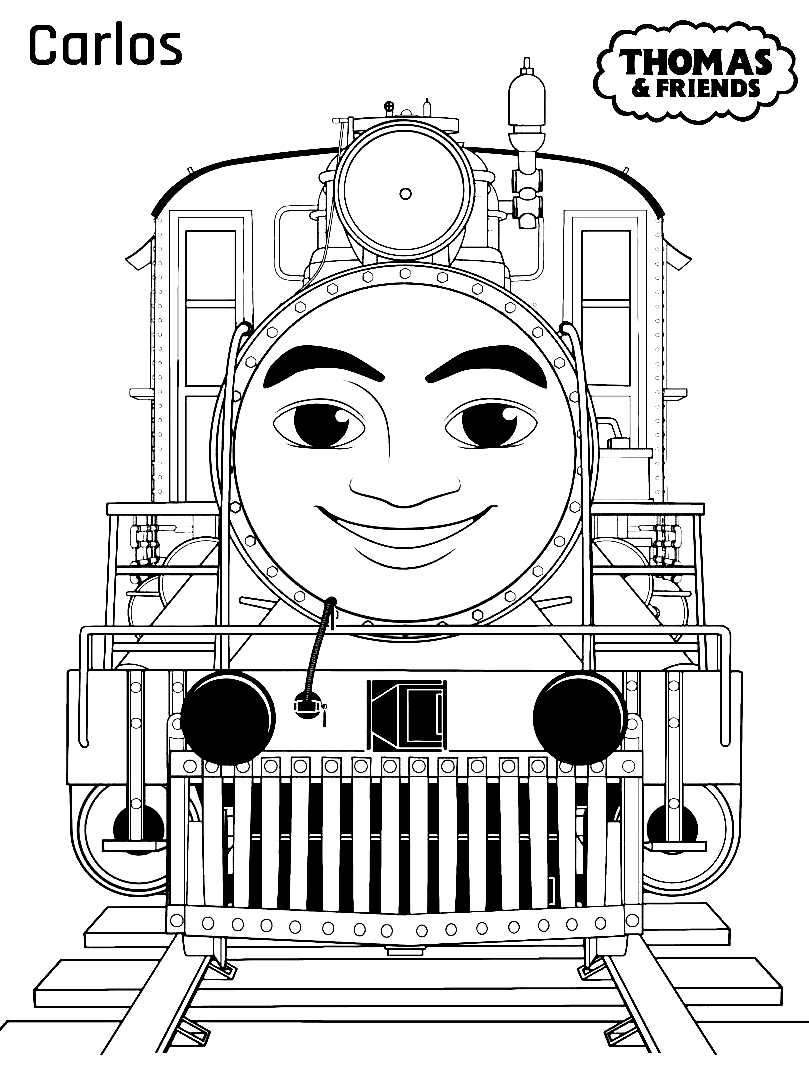 Thomas and friends coloring pages printable for free download