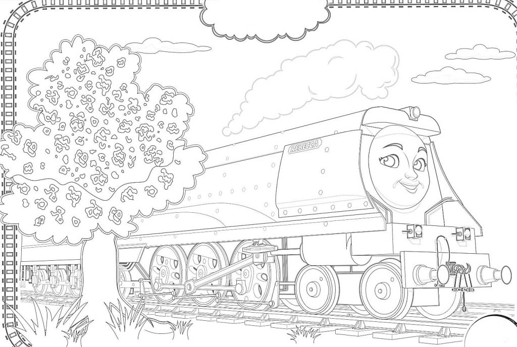 Thomas train friends coloring pages â having fun with children