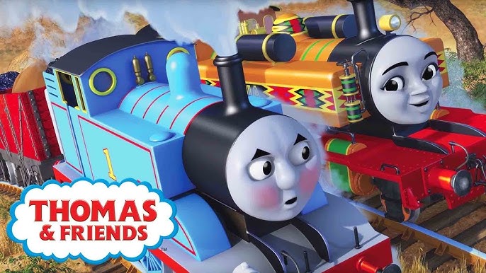 Thoas and friends big world big adventures rebecca how to draw trains video for kids coloring page