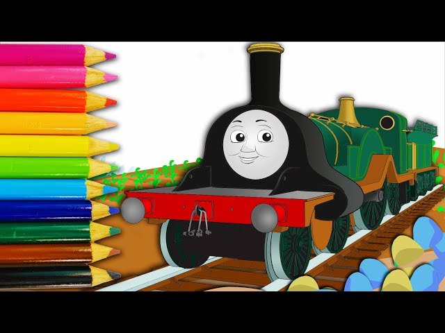 Learn colors with emily train