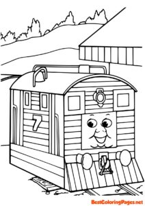Thomas and friends coloring pages