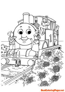 Thomas and friends coloring pages