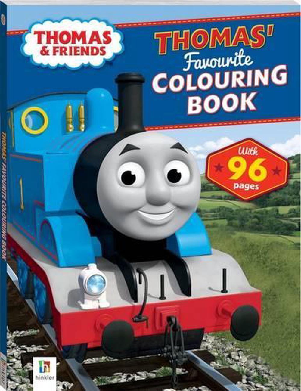 Thomas and friends thomas favourite louring book paperback buy online at the nile