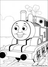 Thomas and friends coloring pages on coloring