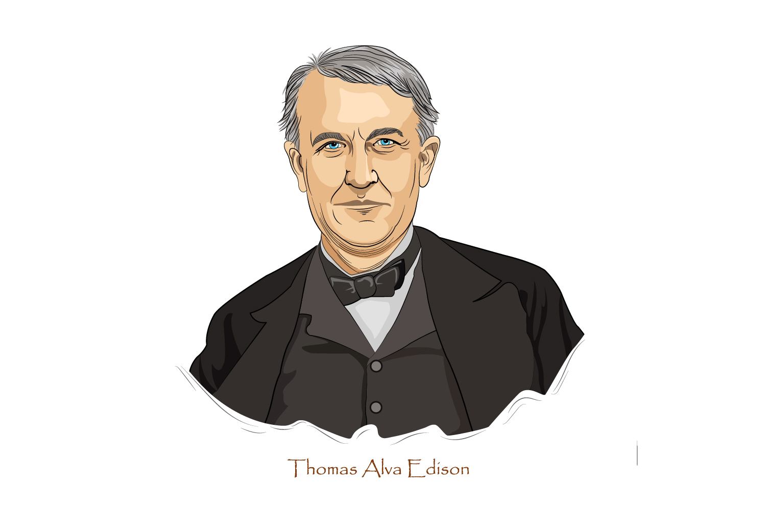 Thomas alva edison was an american inventor invented the phonograph motion picture camera and electric light bulb