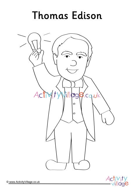 Thomas edison louring page