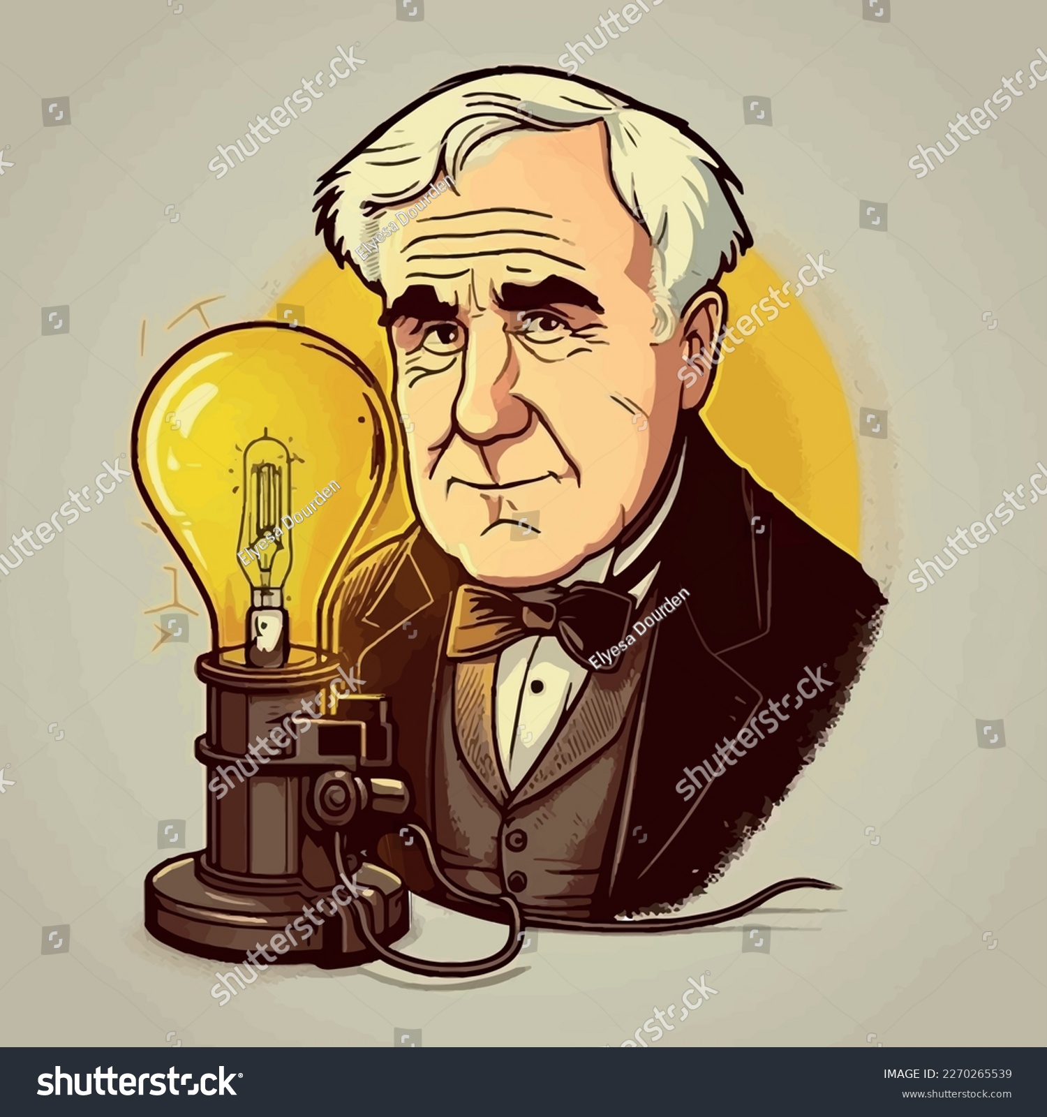 Thomas alva edison over royalty