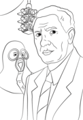 Thomas edison coloring page free printable coloring pages