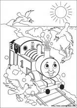 Thomas and friends coloring pages on coloring