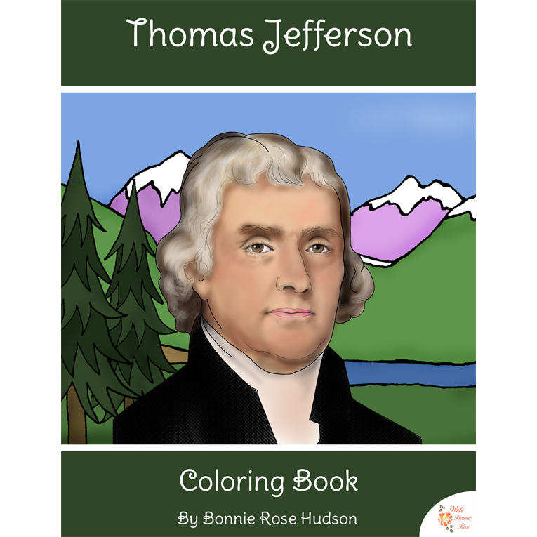 Thomas jefferson coloring book