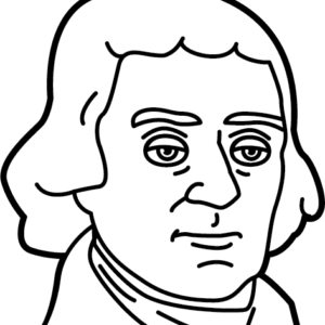 Thomas jefferson coloring pages printable for free download