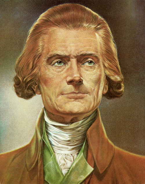 Art prints of thomas jefferson presidential portraits