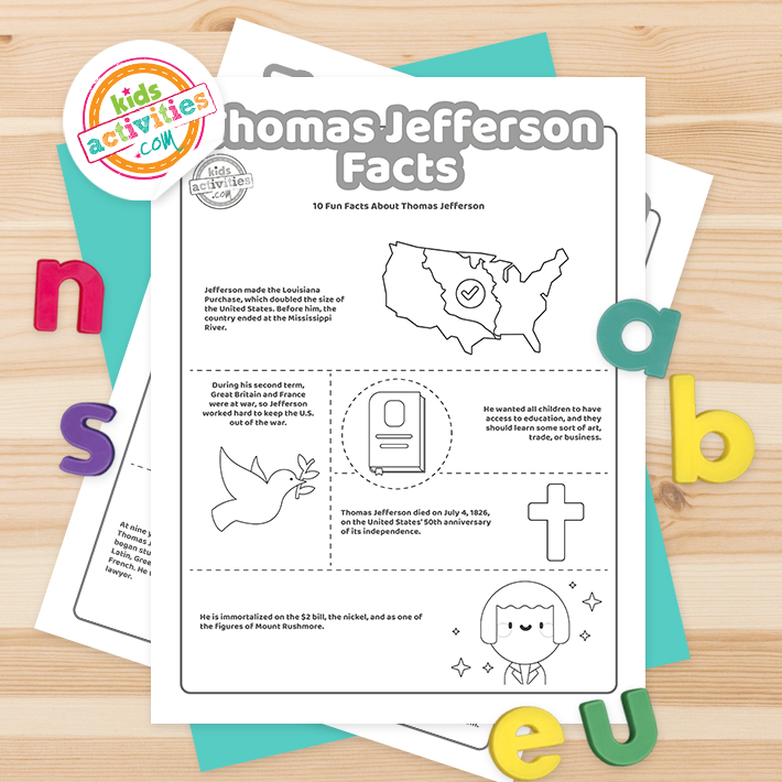 Interesting thomas jefferson facts you didnt know about you didnt know about kids activities blog