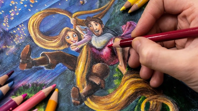 Thomas kinkade disney adult coloring book challenge the little mermaid