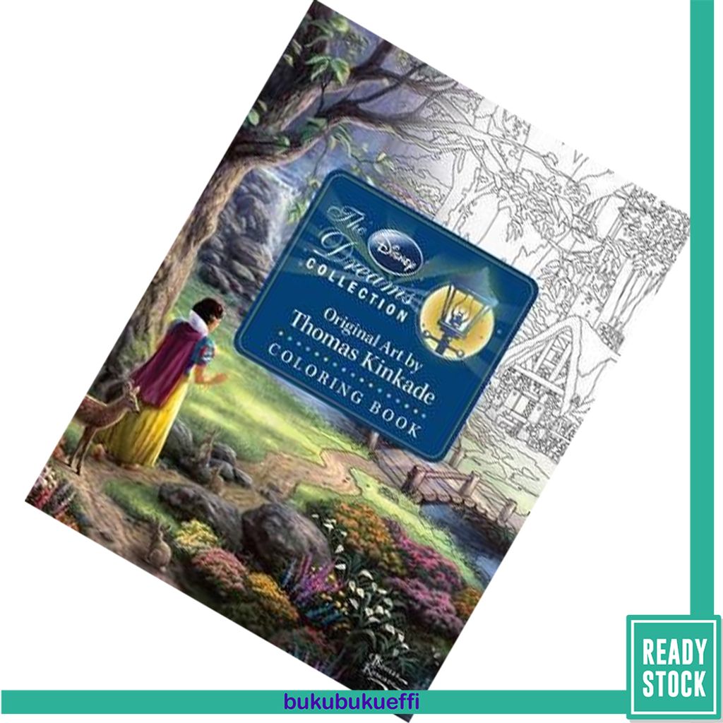 Disney dreams collection thomas kinkade studios coloring book spots â effi rosli