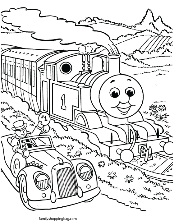 Free printable thomas the tank engine coloring pages and more lil shannie