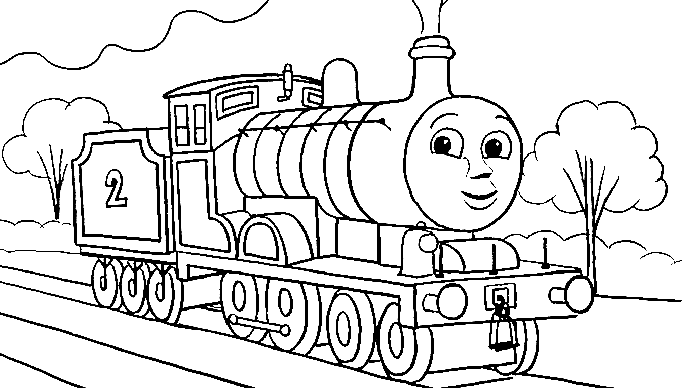 Thomas and friends coloring pages
