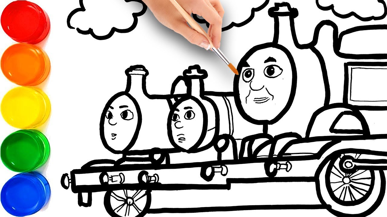 Thomas and friends drawing