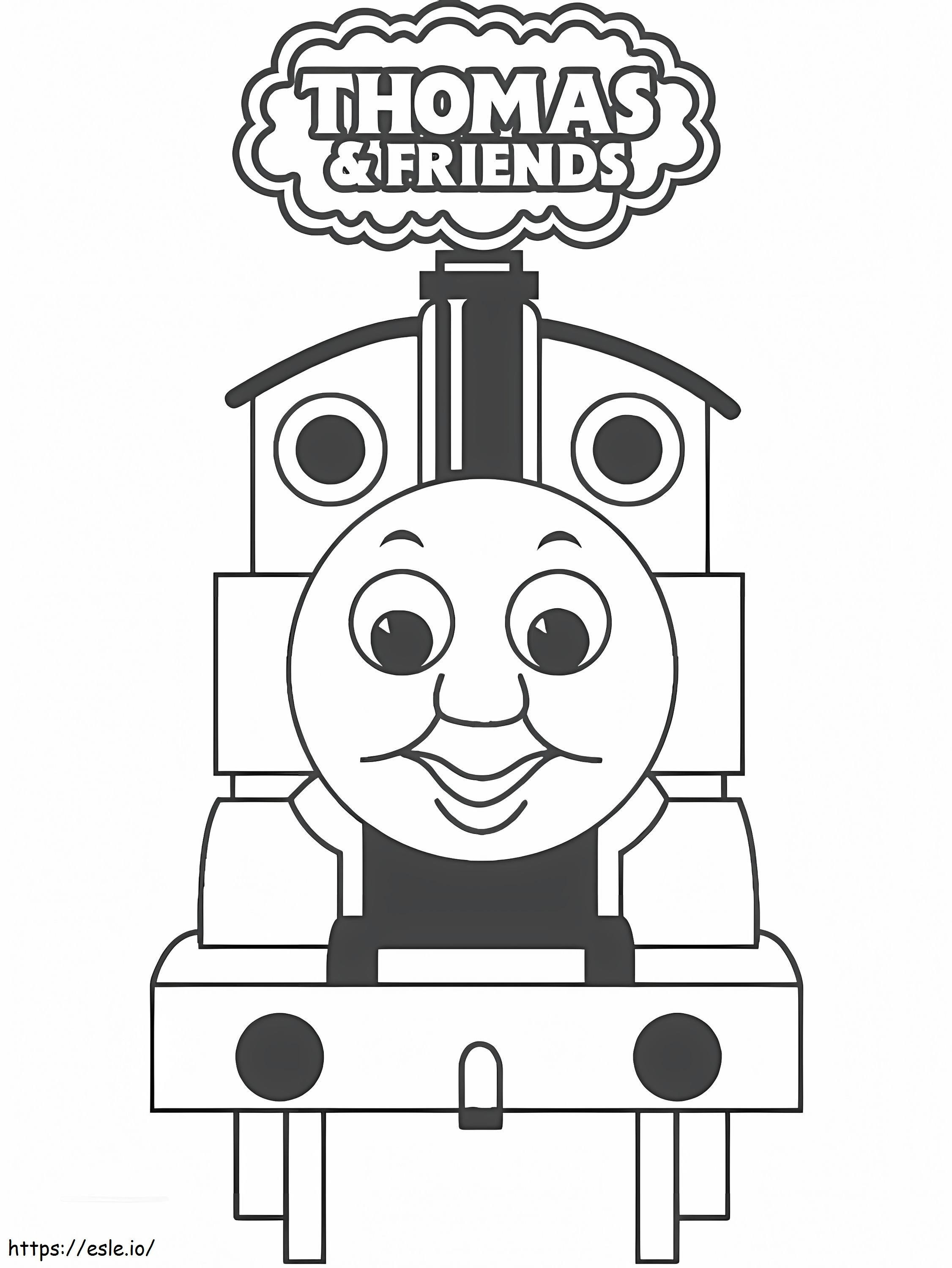Thomas the train coloring page coloring page