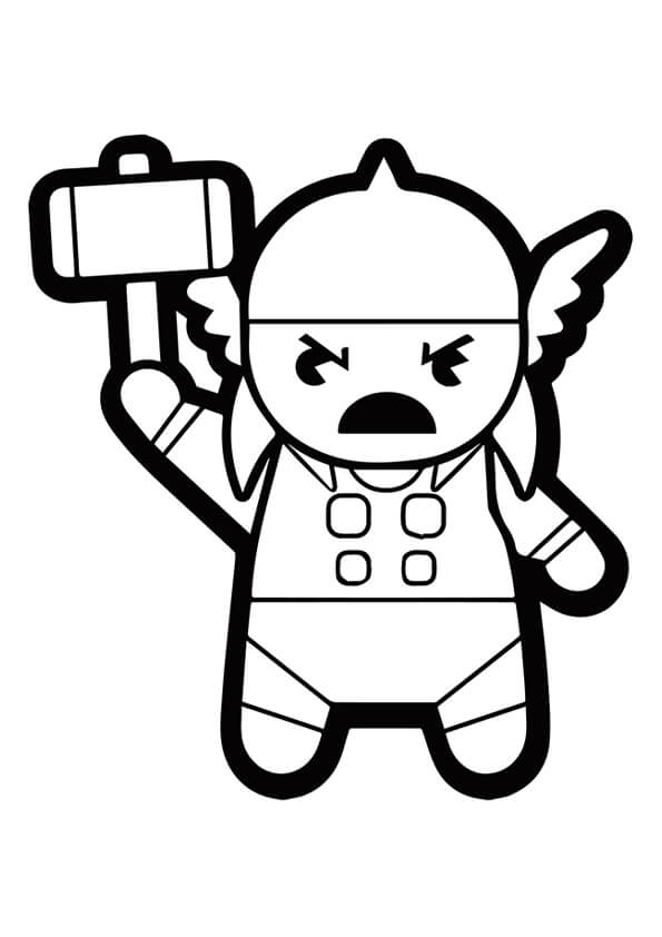 Easy printable avengers coloring pages for kids