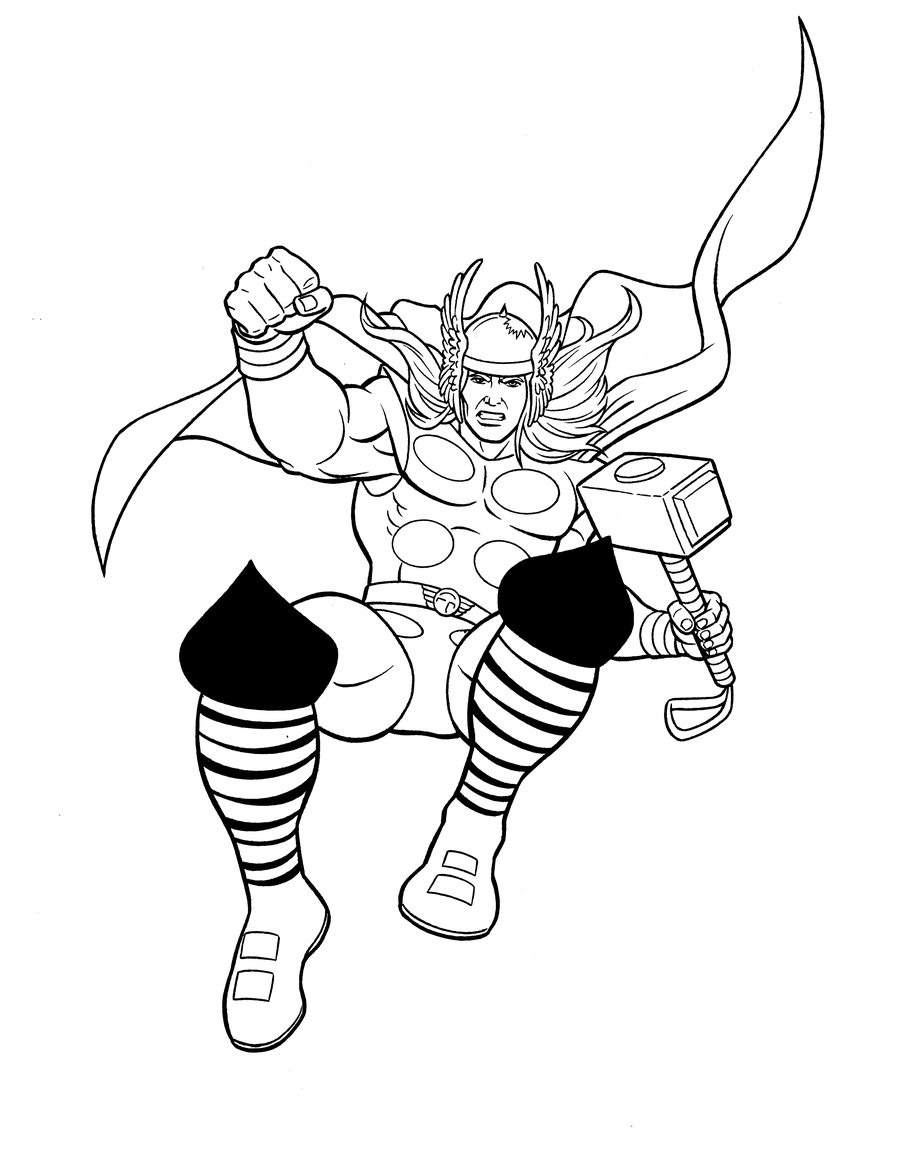 Avengers coloring pages