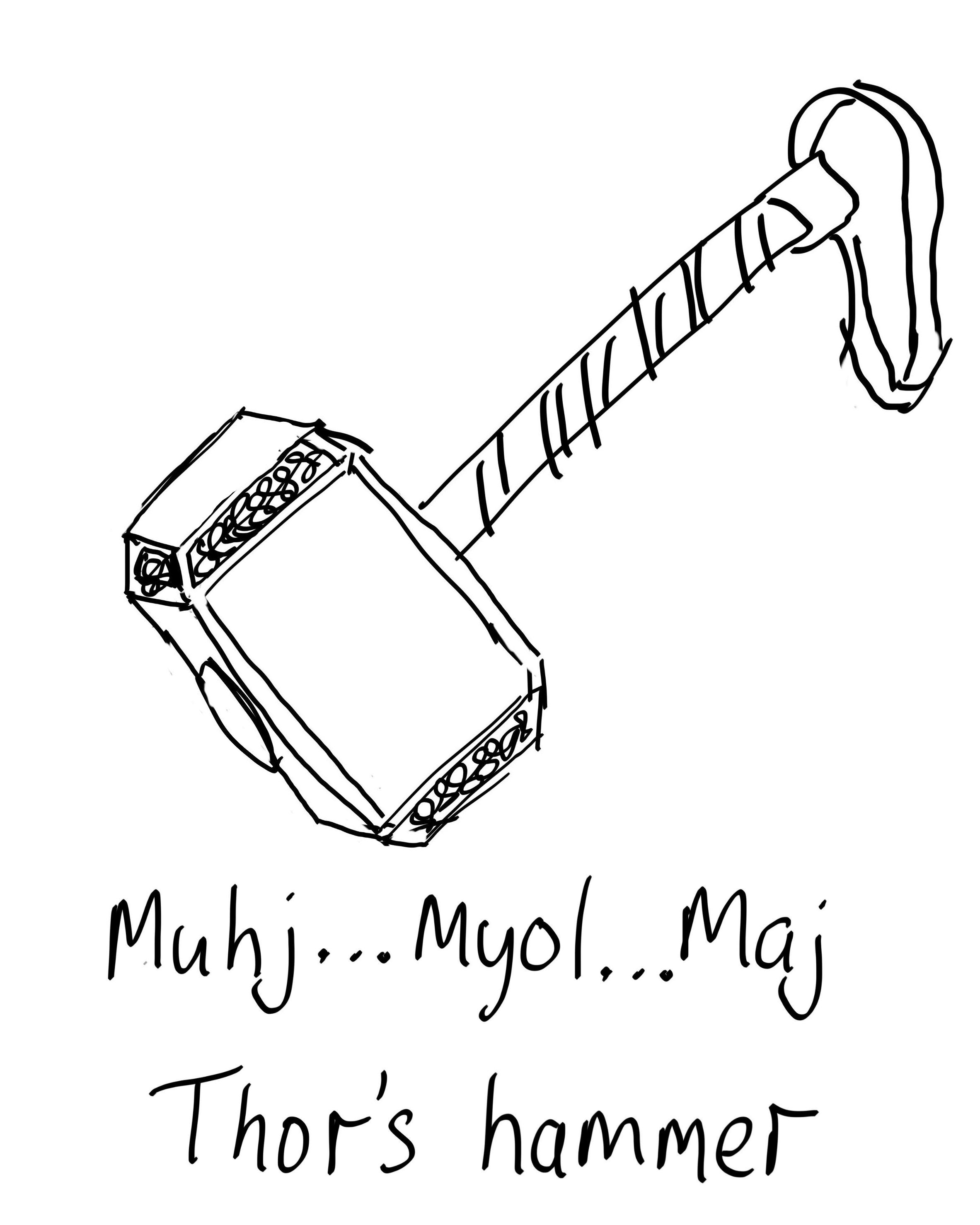 Thors hammer â