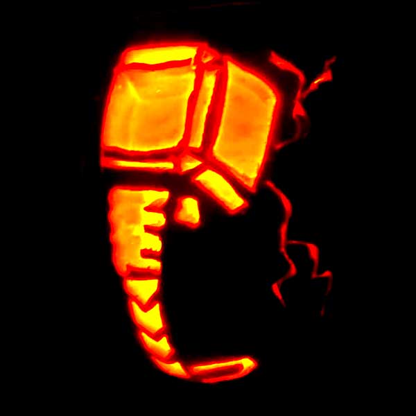 Marvel halloween pumpkin carving ideas