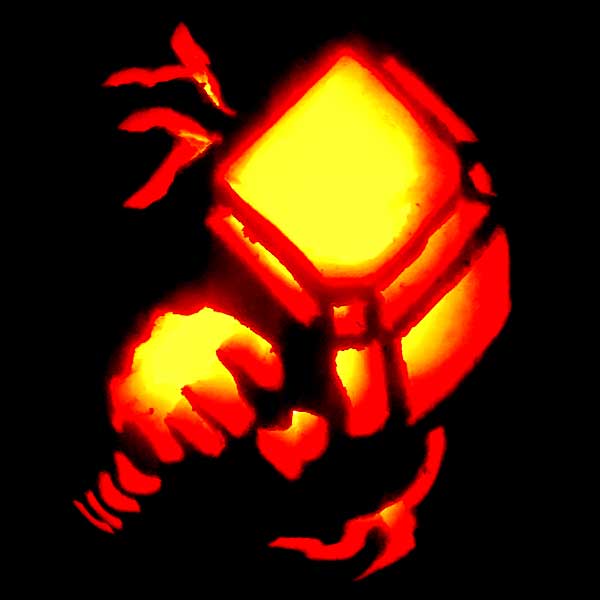 Marvel halloween pumpkin carving ideas