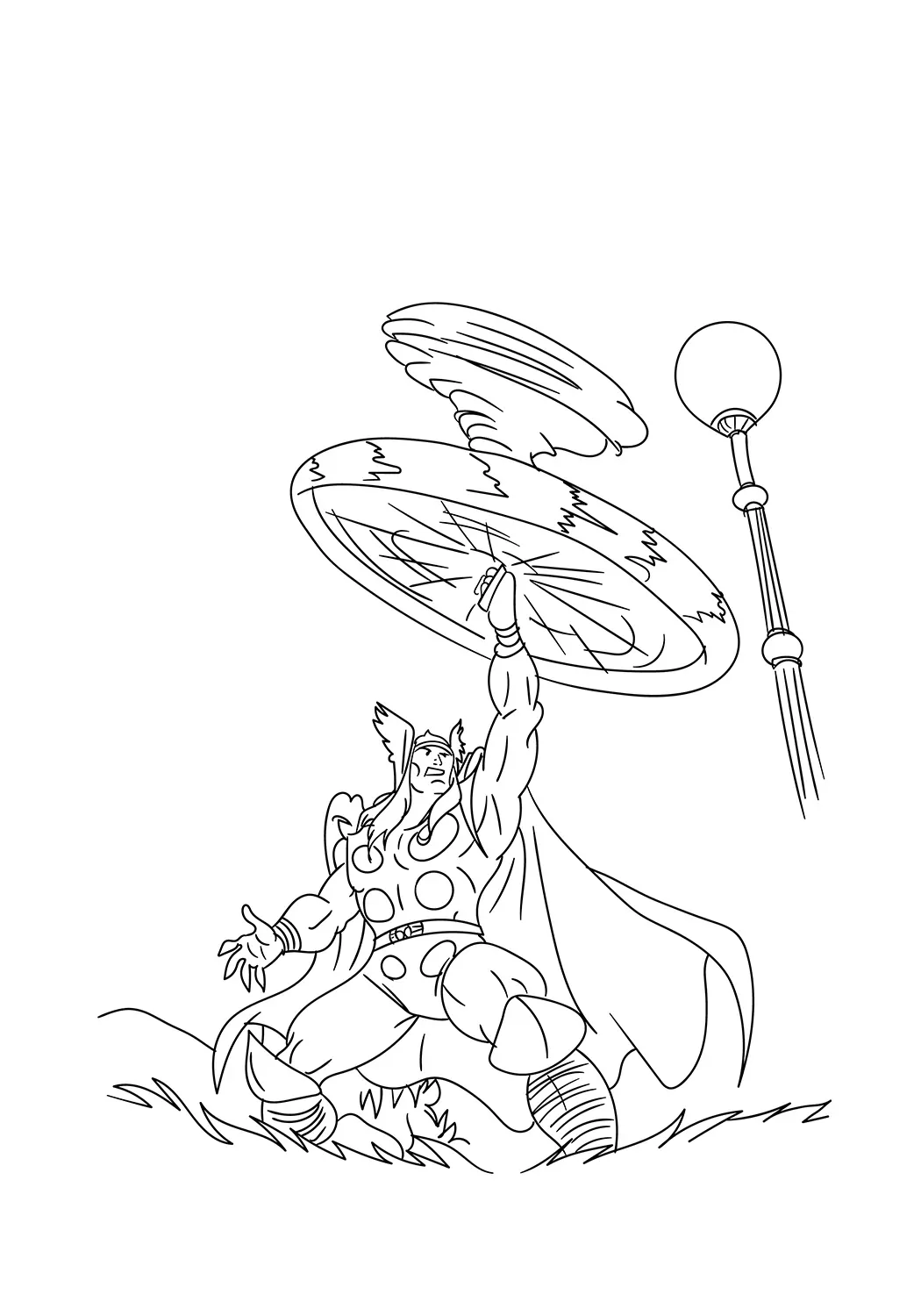 Thor malvorlagen