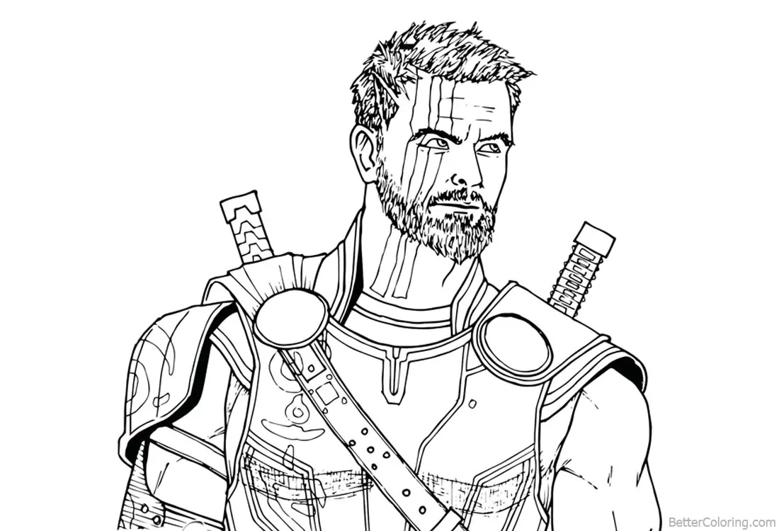 Thor malvorlagen