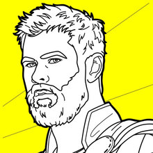 Thor ragnarok coloring pages