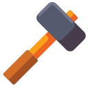 Thor hammer icons symbols