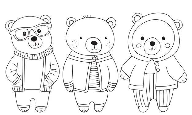 Page bear coloring pages images