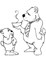 Goldilocks and the three bears coloring pages and printable activities