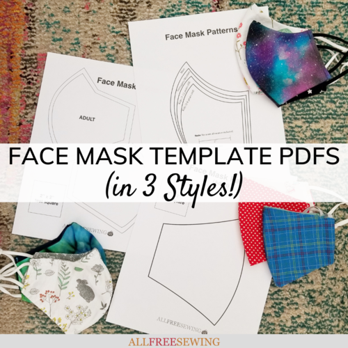 Free face mask template pdfs styles
